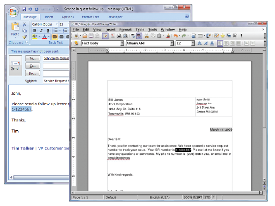 Mit vertrauten Tools arbeiten